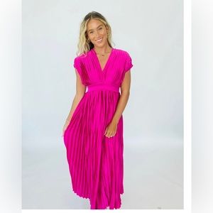 WalkerRoseBoutique Sensational Satin Maxi Dress